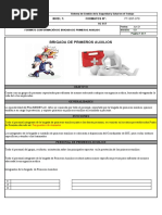 FT-SST-079 Formato Conformación de Brigada Primeros Auxilios