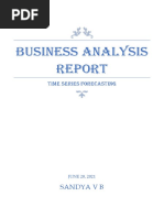 SANDYA VB-Business Report TSF