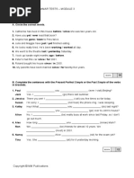 Test: Module 3: Full Blast 3 - Grammar Tests - Module 3