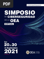 Agenda Simposio Ciber2021