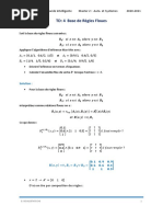 TD 5 Base Des Regles Et Inference Floues Avec Solution Partielle