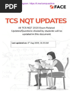 Tcs NQT Face Paid Questions