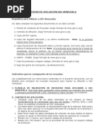 Recaudos para Afiliación A GS1 Venezuela Octubre 2019