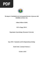 Adinan Sufiyan, Individual Assignment of Mini-Research Community and Development Psychology