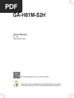 MB Manual Ga-H81m-S2h e