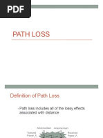 Lecture 4 Path Loss