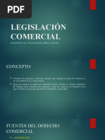 Legislación Comercial