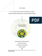 Tugas Akhir Pengendalian Tegangan Motor Induksi Tiga Phasa Sebagai Generator Misg Pada Setiap Perubahan Beban o L e H