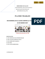 Plan de Trabajo de Tuberculosis 2017