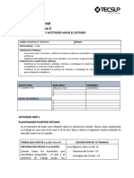 Actividad Semana 3 - Métodos y Hábitos de Estudio