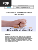 Charla 5 Minutos Datos Del Cigarrillos y Consejos para Dejar de Fumar Edward