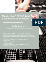 Práctica #3 - Tendido Del Cableado Utp y de Fibra Óptica