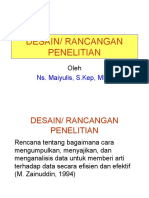 Desain Penelitian