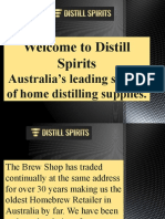 Home Distilling Supplies - Distill Spirits