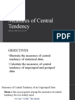 Measures of Central Tendency