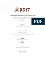 Análisis Comparativo Divorcio