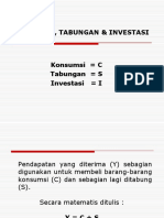 P 4 e Makro T.parulian Konsumsi Investasi