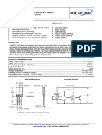 High Reliability Hall Effect Sensor, Latching Output