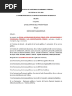 ESTATUTO DE LA FUNCION PUBLICA Examen