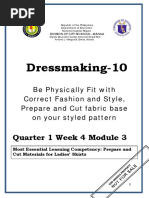 DRESSMAKING-10 Q1 Mod3