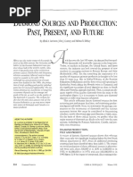 Diamond Sources and Production Past Present and Future