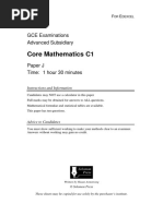 Solomon J QP - C1 Edexcel