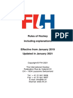 Fih Rules of Hockey Jan2021 Update