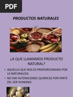 Productos Naturales