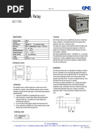 Phase Failure Relay: Specification Function