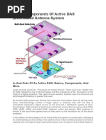 5 Main Components of Active DAS (Distributed Antenna System