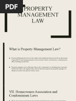 Property Management Law