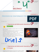 Unidad 2 S8 Deformacion Volumétrica - Forjado