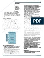 Unit 1: Scope of Clinical Chemistry