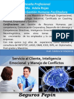 Servicio Al Cliente, Inteligencia Emocional y Manejo de Conflictos