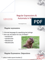 Basic Text Processing: Regular Expressions & Automata in NLP