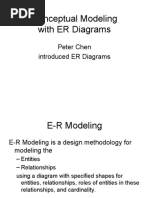 Conceptual Modeling With ER Diagrams