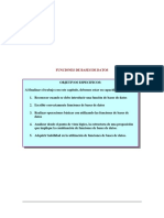 Funciones Base de Datos Ejercicios