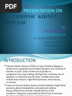 A Case Presentation On Chronic Kidney Disease Stage