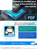 Unidades de Medida para El Procesamiento de Información Grupo-5 Ing-Informática PPT