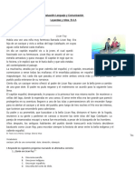 Evaluación Lenguaje y Comunicación Leyendas y Mitos