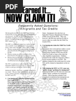 Frequently Asked Questions: Immigrants and Tax Credits: 2. Can Immigrants Claim The Child Tax Credit (CTC) ?