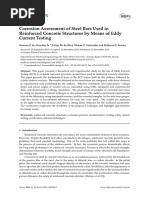 Corrosion Assessment of Steel Bars Used in Reinforced Concrete Structures by Means of Eddy Current Testing