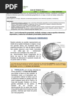 Meridianos y Paralelos