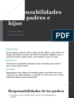 Responsabilidades de Los Padres e Hijos