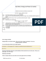 2018 Edexcel IGCSE Work Energy and Power Mark Scheme