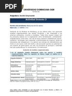 Actividad Semana 3 Gestión Empresarial