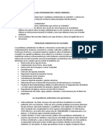 Taller Contaminación y Medio Ambiente