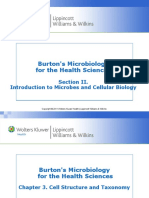 Burton's Microbiology For The Health Sciences: Section II. Introduction To Microbes and Cellular Biology