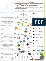 Expresión Algebraica 01