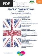 Proceso Comunicativo II U2S7